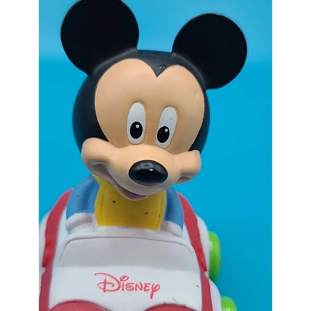 Clementoni Disney Mickey & Minnie Vinyl Push Car Toys